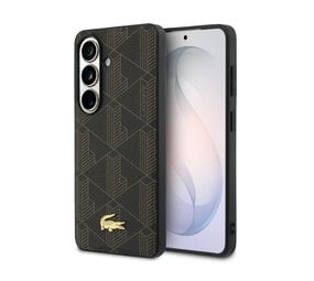 Lacoste Lacoste Galaxy S26 Plus Back cover coque - MagSafe - The Blend Monogram - Marron