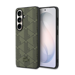 Lacoste Galaxy S26 Backcover hoesje - MagSafe - The Blend Monogram - Khaki