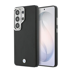 BMW Galaxy S26 Ultra Backcover hoesje - MagSafe - Metal Logo - Zwart