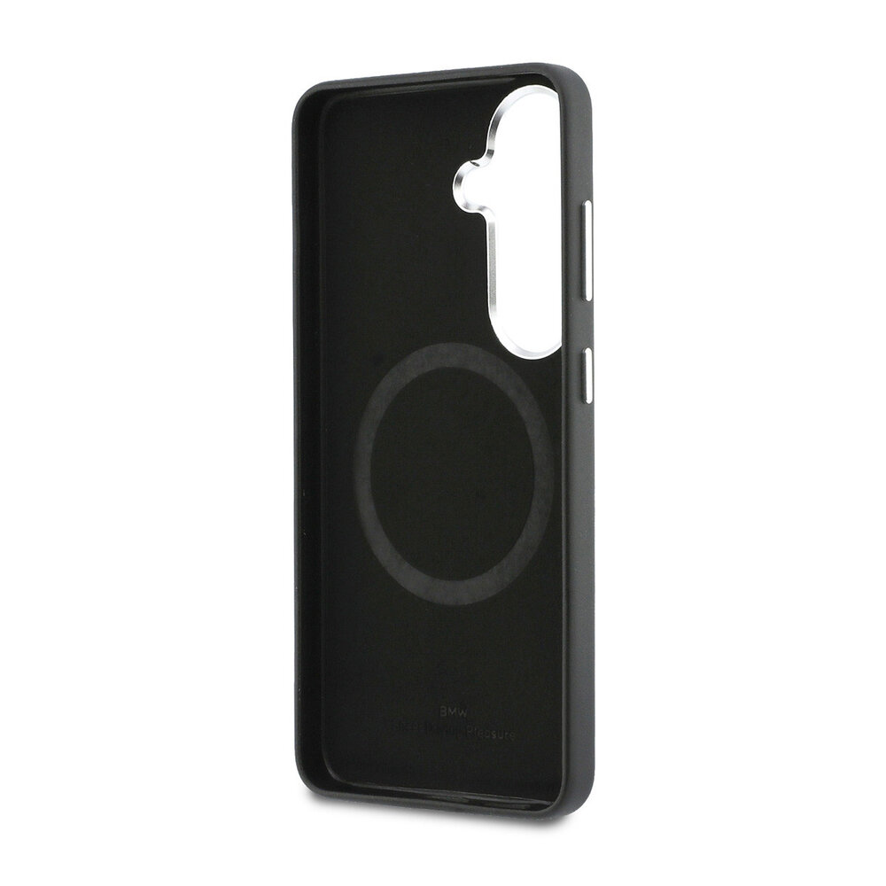 BMW BMW Galaxy S26 Back cover case - MagSafe - Metal Logo - Black