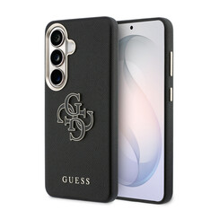 Guess Galaxy S26 Back cover coque - Grained - Big 4G Logo - Noir
