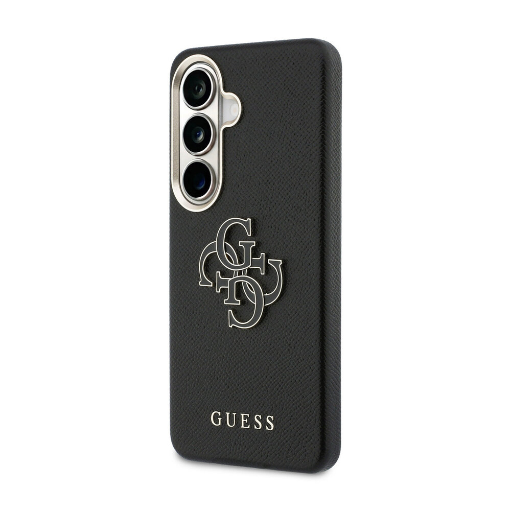 Guess Guess Galaxy S26 Back-Cover hul - Grained - Big 4G Logo - Schwarz