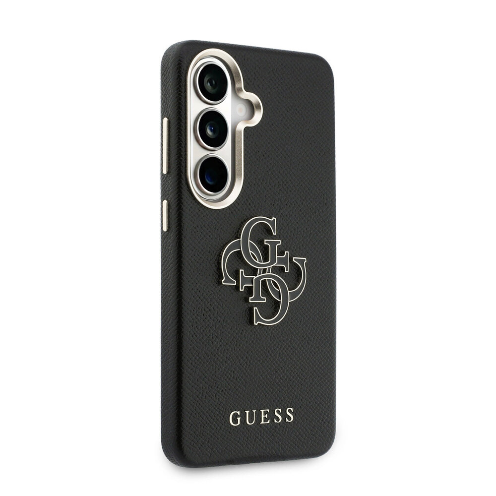 Guess Guess Galaxy S26 Back cover coque - Grained - Big 4G Logo - Noir