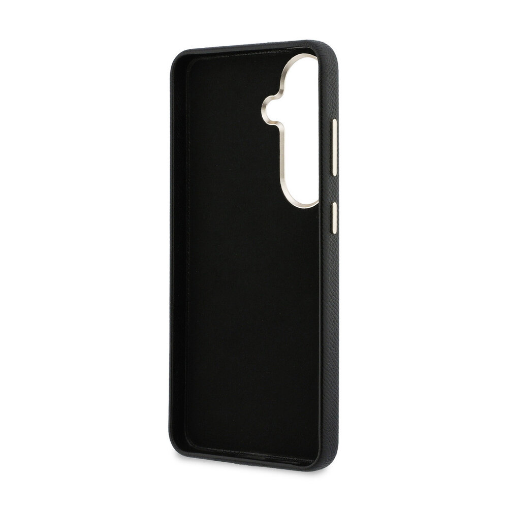 Guess Guess Galaxy S26 Back cover case - Grained - Big 4G Logo - Black