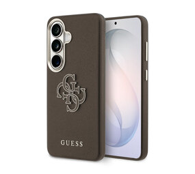 Guess Guess Galaxy S26 Back cover coque - Grained - Big 4G Logo - Marron