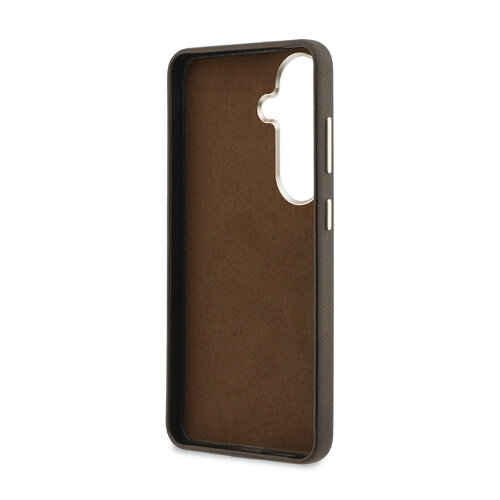Guess Guess Galaxy S26 Back-Cover hul - Grained - Big 4G Logo - Braun