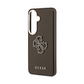 Guess Guess Galaxy S26 Back-Cover hul - Grained - Big 4G Logo - Braun