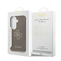 Guess Guess Galaxy S26 Back-Cover hul - Grained - Big 4G Logo - Braun
