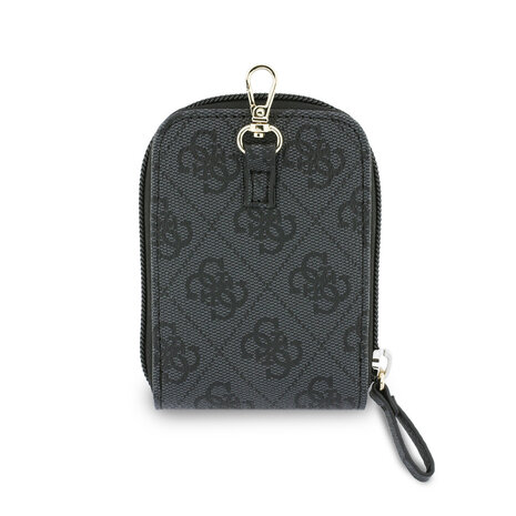 Guess Guess Crossbody Strap With Purse - 4G Big Metal Logo - Black
