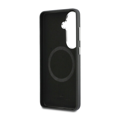 BMW BMW Galaxy S26 Plus Back cover case - MagSafe - Metal Logo - Black