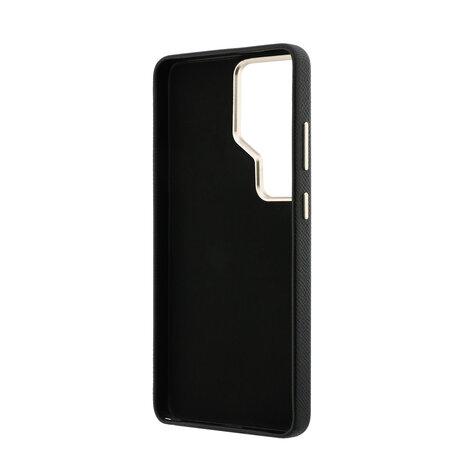 Guess Guess Galaxy S26 Ultra Back cover case - Grained - Big 4G Logo - Black