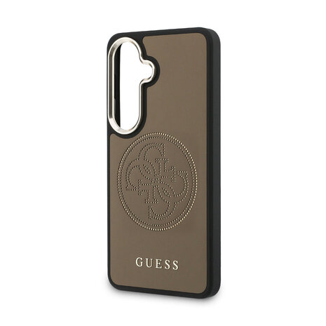 Guess Guess Galaxy S26 Back cover coque - MagSafe - 4G Perforated Logo - Marron