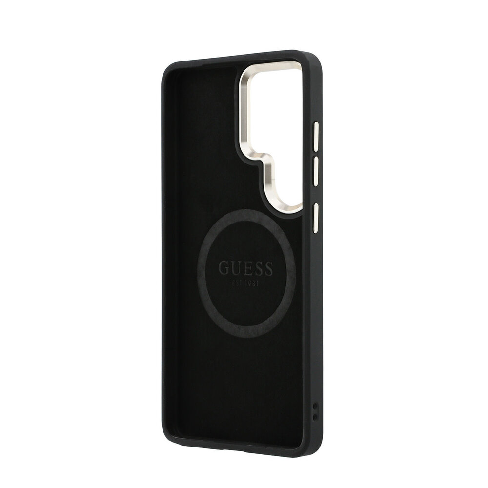 Guess Guess Galaxy S26 Ultra Backcover hoesje - MagSafe - 4G Perforated Logo - Bruin