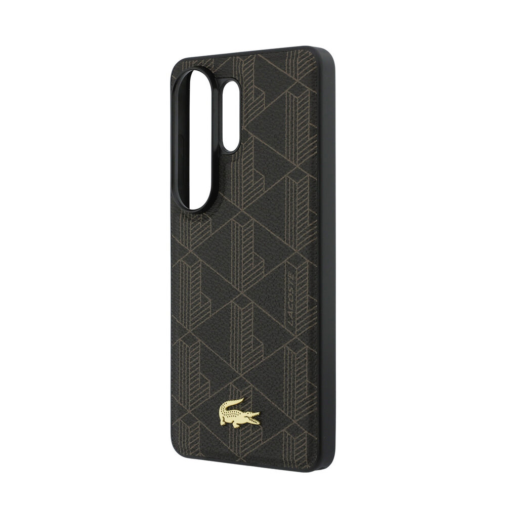 Lacoste Lacoste Galaxy S26 Ultra Backcover hoesje - MagSafe - The Blend Monogram - Bruin