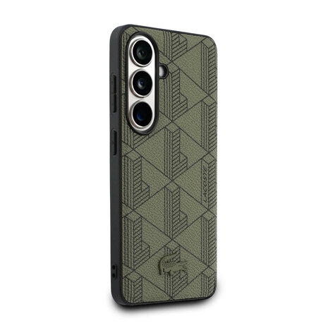 Lacoste Lacoste Galaxy S26 Back cover coque - MagSafe - The Blend Monogram - Khaki Lacoste Lacoste Galaxy S26 Back cover coque - MagSafe - The Blend Monogram - Khaki