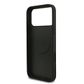 Guess Guess iPhone 17 Pro Max/iPhone 18 Pro Max MagSafe Hard Case with 4G Pattern, Triangle Logo and Pearl Strap - Black