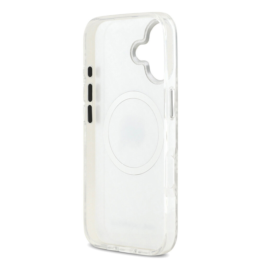 Karl Lagerfeld Karl Lagerfeld iPhone 17 Back cover case - MagSafe - IML Karl Head Logo - Grey