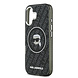Karl Lagerfeld Karl Lagerfeld iPhone 17 Back cover case - MagSafe - IML Karl Head Logo - Black