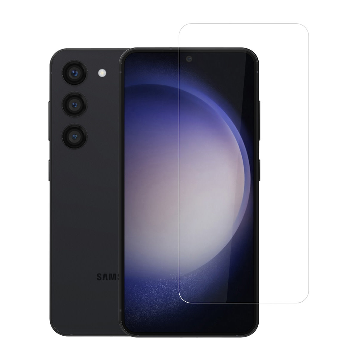 TUNIQ box of 10 - TUNIQ Galaxy S23 Screenprotector - Transparant