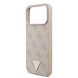 Guess Guess iPhone 17 Pro Max Back-Cover hul - MagSafe - 4G Triangle Logo - Pearl Strap - Rosa