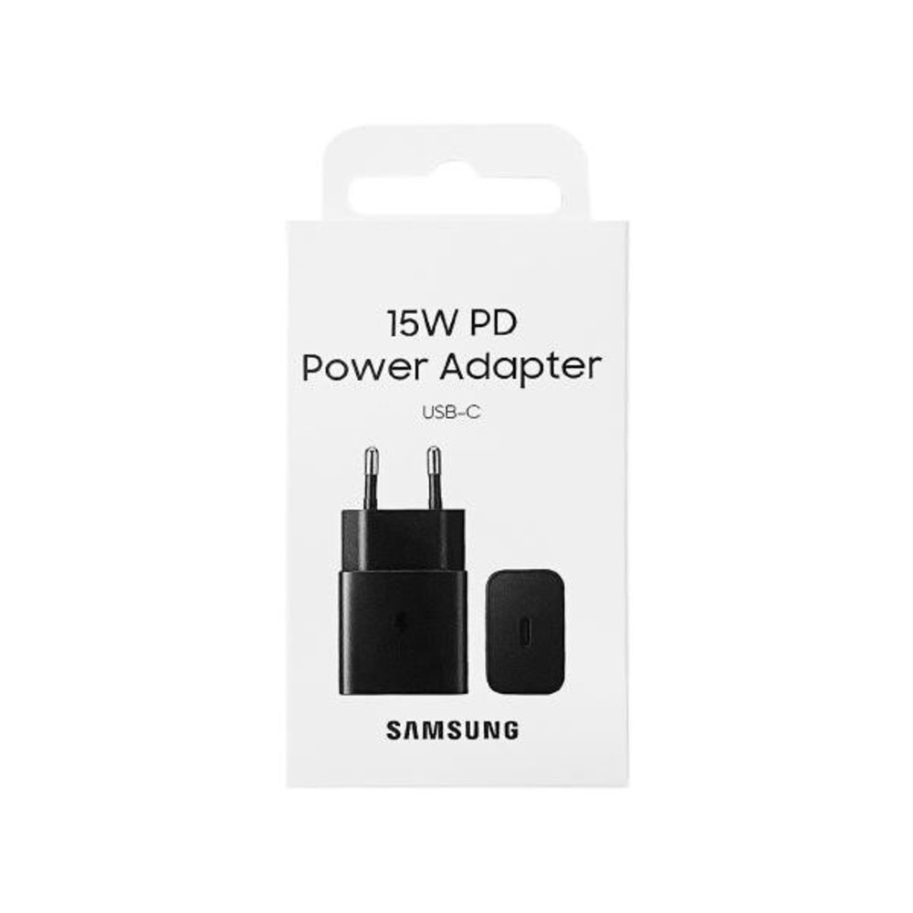 Samsung Samsung EP-T1510BEGEU Snellader 15W Type-C - Zwart