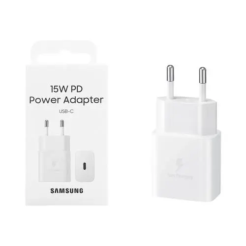 Samsung Samsung EP-T1510WEGEU Snellader 15W Type-C - Wit, foto 4 van 4