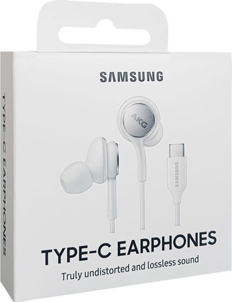Samsung Samsung AKG EO-IC100BWEGEU Type-C Earphones - Blister - Wit