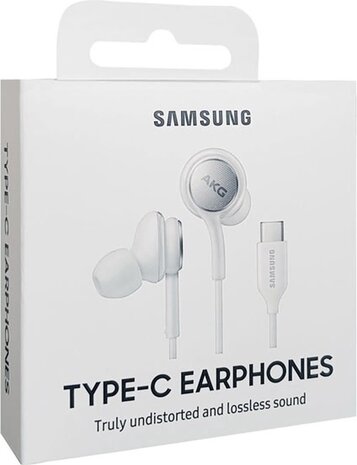 Samsung Samsung AKG EO-IC100BWEGEU Type-C Earphones - Blister - Wit