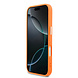Guess Guess iPhone 17 Back-Cover hul - MagSafe - 4G Perforated Logo - Orange