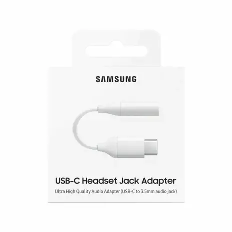 Samsung Samsung EE-UC10JUWEUSB-C to 3.5mm Headset Jack Adapter - White