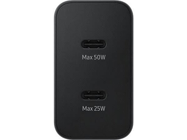 Samsung Samsung EP-T5020XBEGEU 50W Power Adapter DUO - Type-C Cable - Black