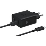 Samsung Samsung EP-T5020XBEGEU 50W Power Adapter DUO - Type-C Cable - Zwart