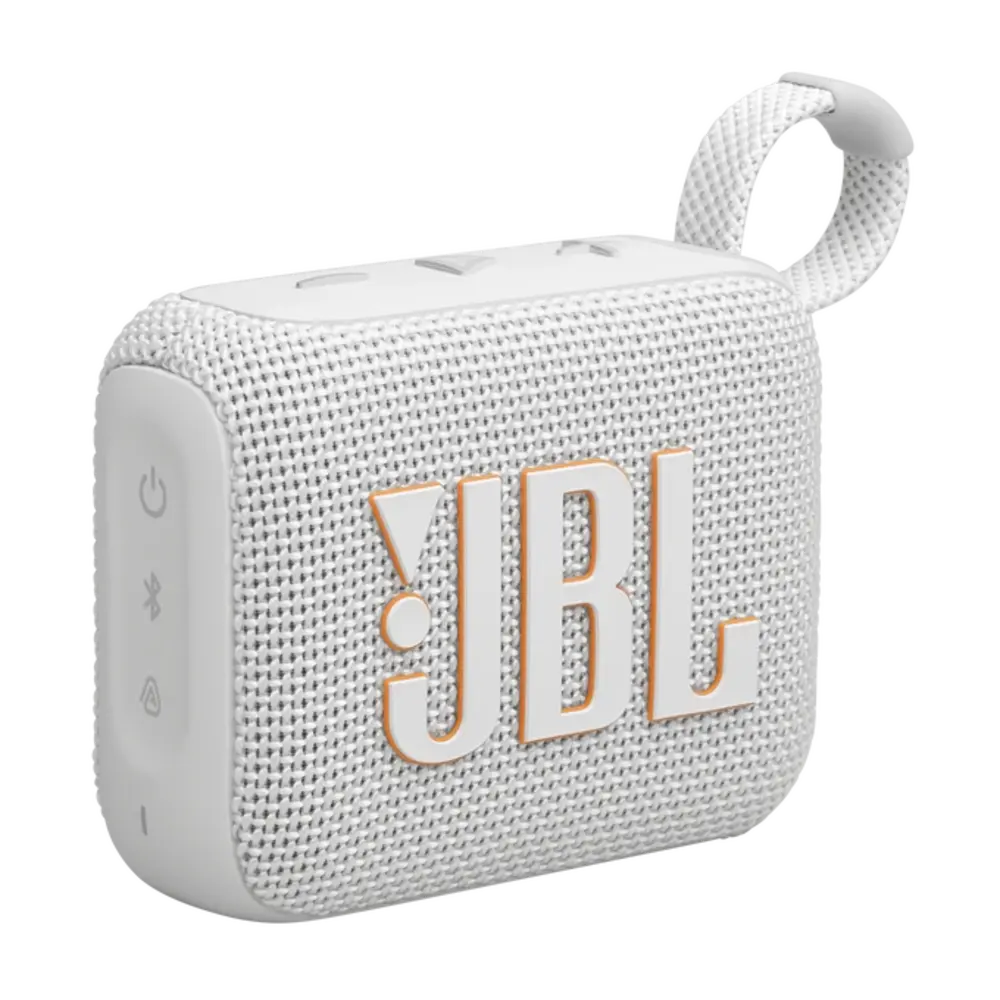 JBL JBL Go 4 Wireless Bluetooth Mini Speaker - Blanc