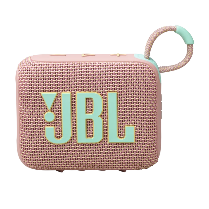 JBL JBL Go 4 Wireless Bluetooth Mini Speaker - Roze, foto 2 van 6