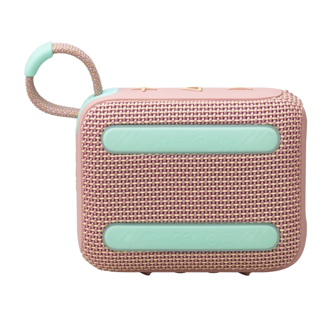 JBL JBL Go 4 Wireless Bluetooth Mini Speaker - Roze, foto 3 van 6