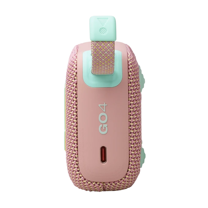 JBL JBL Go 4 Wireless Bluetooth Mini Speaker - Roze, foto 4 van 6