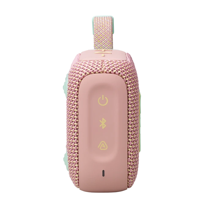 JBL JBL Go 4 Wireless Bluetooth Mini Speaker - Roze, foto 5 van 6