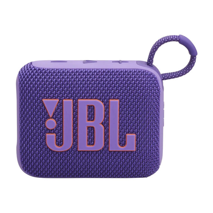 JBL JBL Go 4 Wireless Bluetooth Mini Speaker - Paars, foto 2 van 6