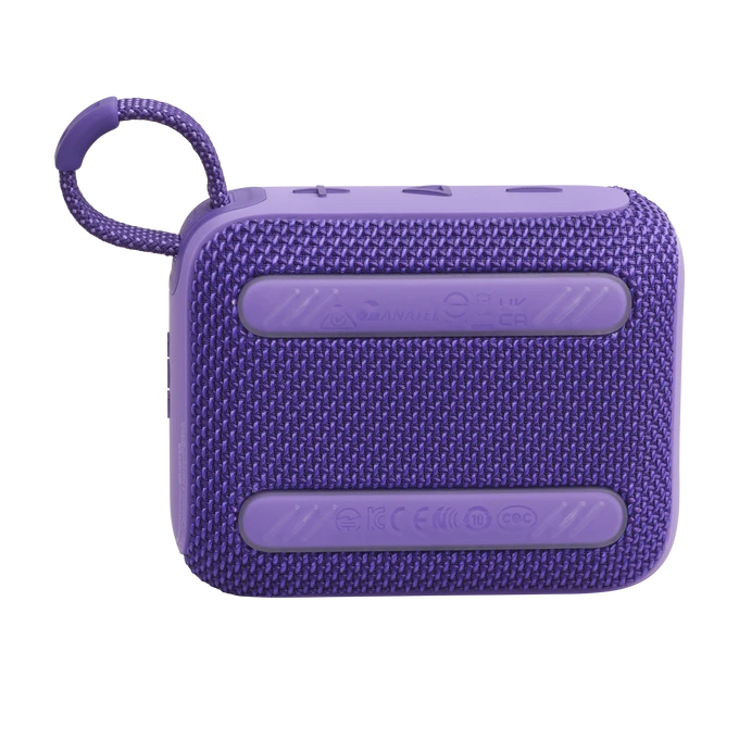 JBL JBL Go 4 Wireless Bluetooth Mini Speaker - Paars, foto 3 van 6
