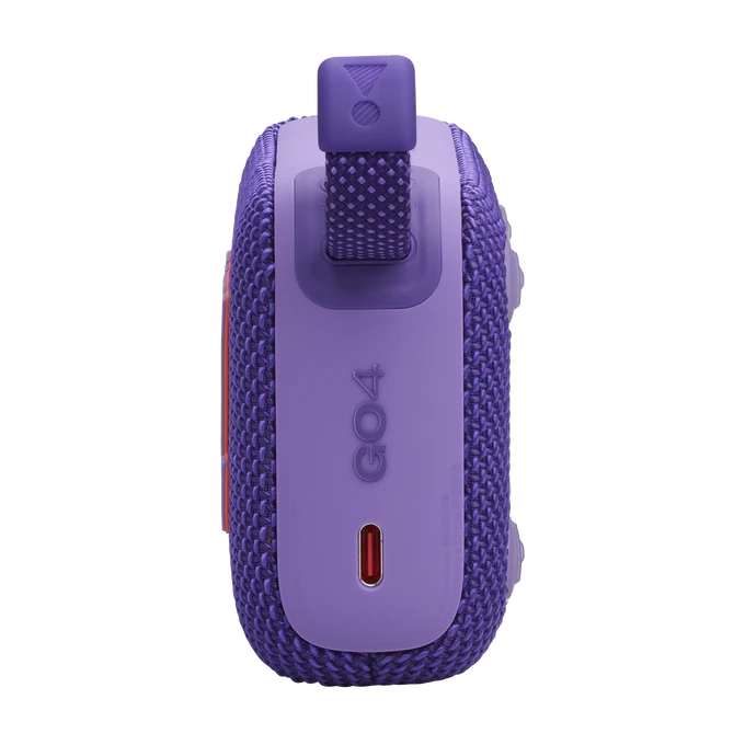 JBL JBL Go 4 Wireless Bluetooth Mini Speaker - Paars, foto 4 van 6
