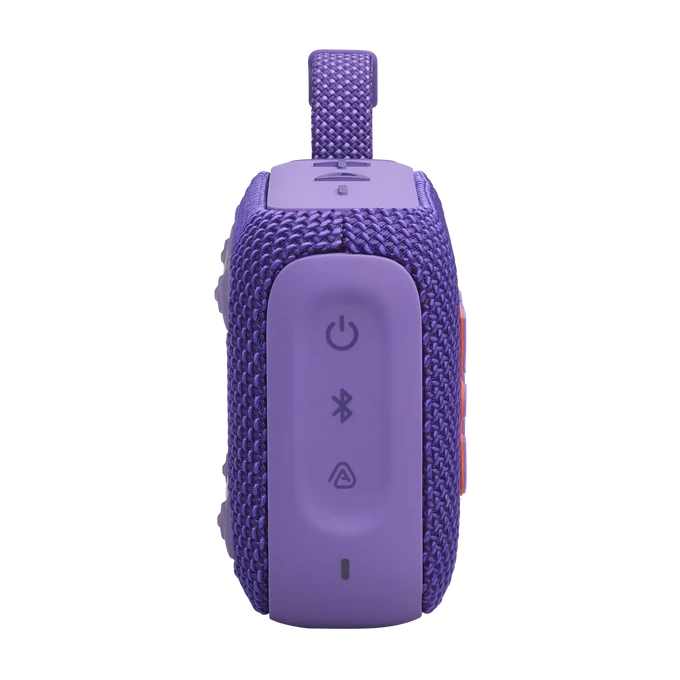 JBL JBL Go 4 Wireless Bluetooth Mini Speaker - Paars, foto 5 van 6