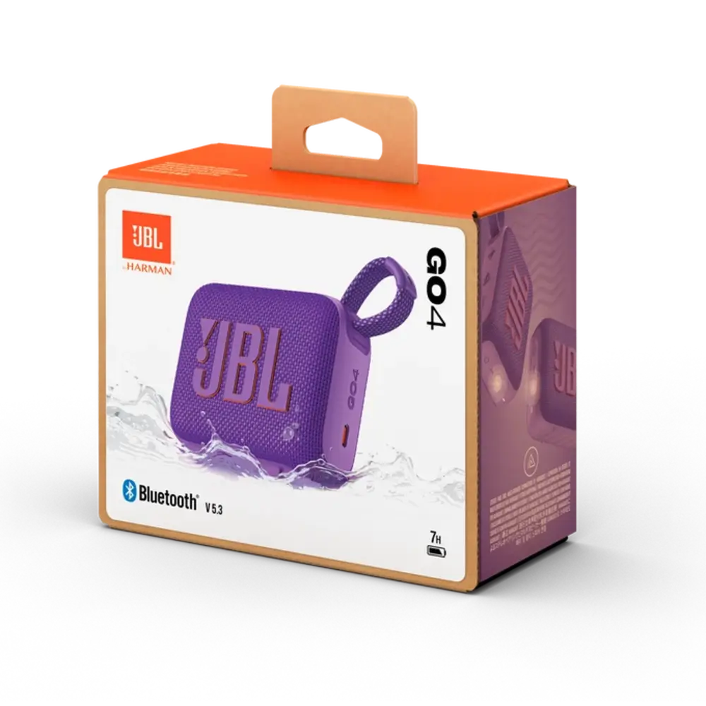 JBL JBL Go 4 Wireless Bluetooth Mini Speaker - Lila