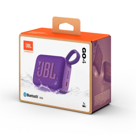 JBL JBL Go 4 Wireless Bluetooth Mini Speaker - Violet