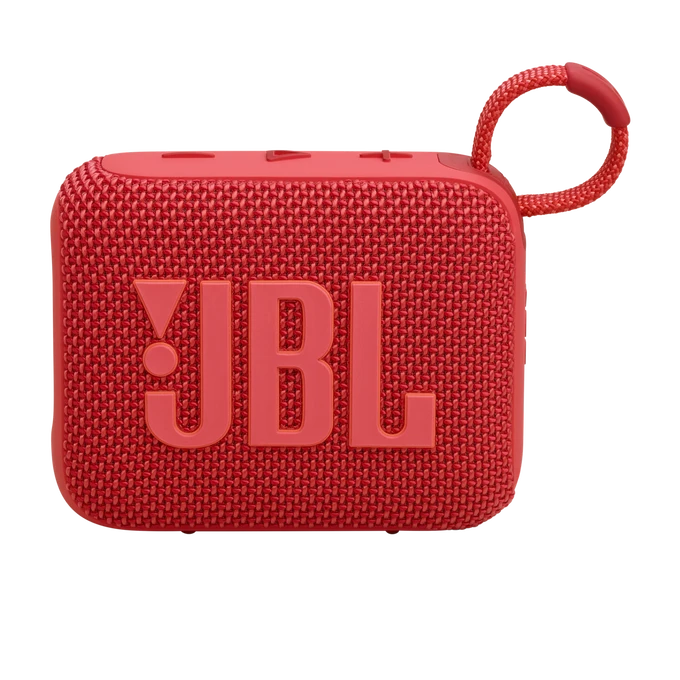 JBL JBL Go 4 Wireless Bluetooth Mini Speaker - Rood, foto 2 van 6