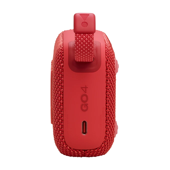 JBL JBL Go 4 Wireless Bluetooth Mini Speaker - Rood, foto 4 van 6