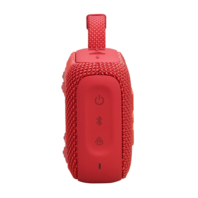 JBL JBL Go 4 Wireless Bluetooth Mini Speaker - Rood, foto 5 van 6