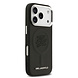 Karl Lagerfeld Karl Lagerfeld iPhone 17 Pro Back cover case - MagSafe - Initials - Black