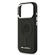 Karl Lagerfeld Karl Lagerfeld iPhone 17 Pro Back cover case - MagSafe - Initials - Black