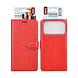 TUNIQ TUNIQ iPhone 17 Pro Book Case hoesje - Pasjeshouder voor 3 pasjes - Magneetsluiting - Hanger - Rood