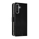 TUNIQ TUNIQ Galaxy A17 Book type case - Card holder for 3 cards - Magnetic closure - Hanger - Black TUNIQ TUNIQ Galaxy A17 Book type case - Card holder for 3 cards - Magnetic closure - Hanger - Black